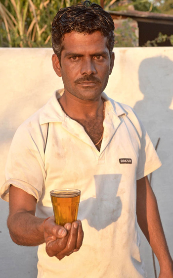 Drinking-cow 